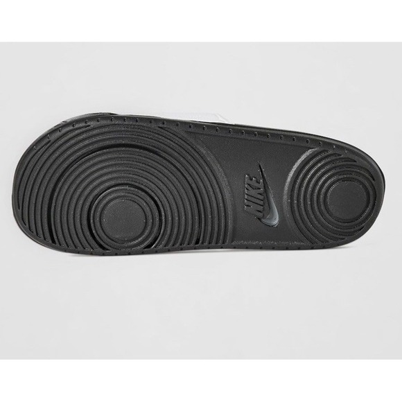 Men's Nike Offcourt Slide Dark Grey/Black-White (BQ4639 001) Size 9 - Picture 4 of 9